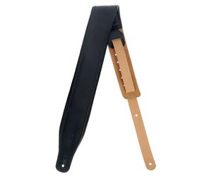 Levys "Levys Amped Leather 3"" BK"