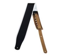 Levys "Levys Amped Leather 3"" BK/WH"