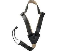 Levy's M20L-BLK Sangle de Guitare Classical Strap - Leather 1"- Black