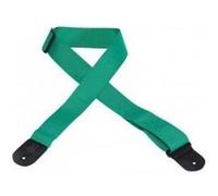 M8Poly Sangle de guitare en Polypropylène Vert Logo Levy's