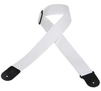Levy's M8POLY-WHT Sangle de Guitare Polypropylene Colour Poly Ends 2" - White