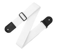 Levy's M8POLY-WHT Sangle de Guitare Polypropylene Colour Poly Ends 2" - White