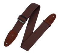 Levy's MC8-BRN Sangle de Guitare Cotton Colour Suede Ends 2" - Brown