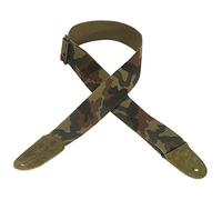 Levy's MC8-CAM Sangle de Guitare Cotton Colour Suede Ends 2" - Camouflage