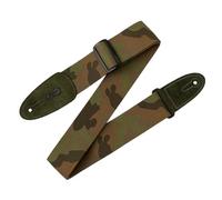 Levy's MC8-CAM Sangle de Guitare Cotton Colour Suede Ends 2" - Camouflage