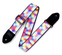 Levy's MP2-010 Sangle de Guitare Prints Polyester Suede Ends 2" - Neon Block