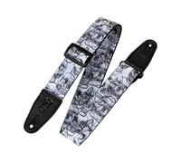 Levy's MPD2-003 Sublimation Series Sangles de guitare en polyester 5,1 cm