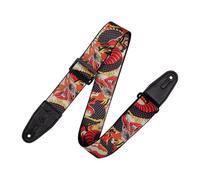 Levy's Mpd2 Sangle de Guitare en Polyester de 5,1 cm de Large avec Motif Dragon Traditionnel Japonais, Taille Unique Instruments de Musique