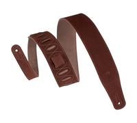 Levy's MS26-RST Sangle de Guitare Suede Leather Suede Backing 2 1/2" - Rust