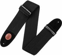 Levy's Signature Cotton 3.0 Standard Sangle pour guitare Black
