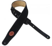 Levy's Signature Suede 2.5 Black Courroie de guitare