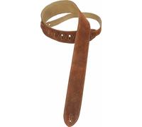 Levy's Simply Suede Courroie de guitare Brown