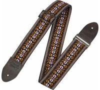 Levy's Vintage Hootenanny Brown Sangle pour guitare