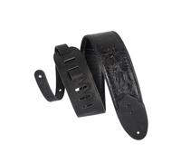 Levy's Leathers M4WP-007 Sangle de guitare en cuir avec motif rose 7,6 cm de large
