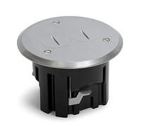 Lew Electric Kit de boîte de sol ronde (bouchons à vis, aluminium)