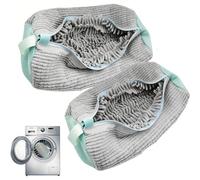 LEWBDF Sac Lavage Chaussures, Lavage Chaussures à Machine à Laver, Sac De Lavage Machine à Laver Pour Chaussures Portable Avec Fermeture Éclair, Kit de Nettoyage Parfait pour Baskets