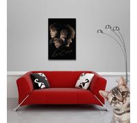 Lewis Capaldi - Poster - Double exposition + 2 bandes de poster aluminium 63 cm