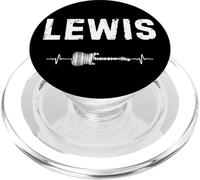 Lewis Guitare Battement De Coeur Musique Guitariste PopSockets PopGrip pour MagSafe