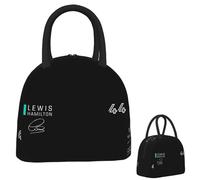 Lewis Hamilton Lunch Bags Boîte à Bento Isolée Sac à lunch portable Sac de pique-étanche Sac isotherme pour femme fille école