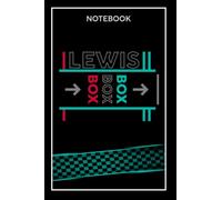 Lewis Hamilton Notebook: box box box /F1 Journal 120 blank lined pages