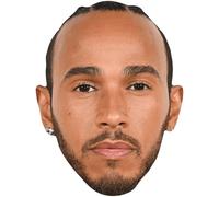 Lewis Hamilton (Stoic) Big Head. Masque plus grand que nature.