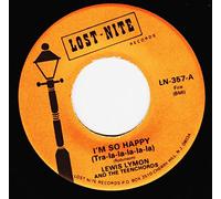 LEWIS LYMON & TEENCHORDS - i'm so happy / lydia 45 rpm single