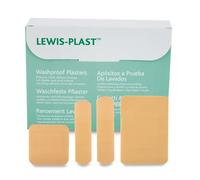 Lewis-Plast Assortiments imperméables, respirants et premium, adaptés à tous les types de blessures et de rayures mineures, guérison rapide et efficace - 100 ensemble