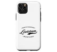 Lewistown Montana MT Heart of Montana pour Homme et Femme. Coque pour iPhone 11 Pro