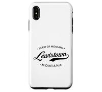 Lewistown Montana MT Heart of Montana pour Homme et Femme. Coque pour iPhone XS Max