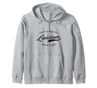 Lewistown Montana MT Heart of Montana pour Homme et Femme. Sweat à Capuche
