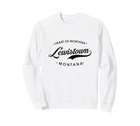 Lewistown Montana MT Heart of Montana pour Homme et Femme. Sweatshirt
