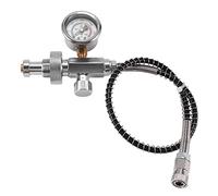 LEWITORS Adaptateur de charge pour réservoir Scuba W/DIN 232/300 bar - Raccord de tuyau à ressort pour remplissage d'air PCP