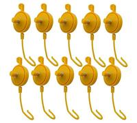 LEWITORS Lot de 15 crochets de croissance pour plantes Yoyo avec stoppeur