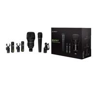 Lewitt BeatKit - Noir - Microphone dynamique - Directivité cardioïde - Filaire - Contrôle du volume