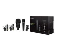 Lewitt BeatKit - Noir - Microphone dynamique - Directivité cardioïde - Filaire - Contrôle du volume