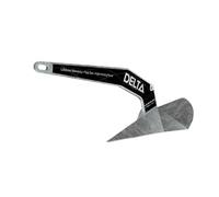 Lewmar Galvanized Delta Anchor 10kg/22lbs for Boats 25'-35' Ancre Acier galvanisé - 10 kg. « », Multicolore, 22 LB