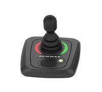 Lewmar Manette de joystick simple unisexe, noir, standard