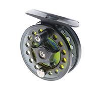 Lew's Crappie Thunder Jigging Fishing Reel, 2 Bearing System, Right-Hand Retrieve, Crappie Thunder Green