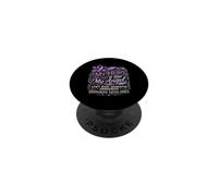 Lewy Body Alerte à la démence Mon héros est Maintenant Mon Ange PopSockets PopGrip Adhésif