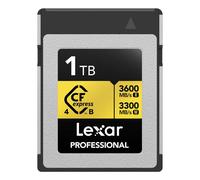 Lexar 1 To Professionnel GOLD CFexpress 4.0 Type B Carte Mémoire