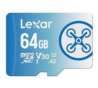 Lexar Carte MicroSD Fly V30 A2 - 64Gb