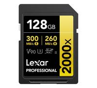 LEXAR Carte SDXC 128GB Professional UHS-II (U3) (2000x) Class 10