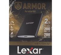 Lexar Disque dur portable ARMOR 700 2 To USB 3.2 Gen 2x2 Noir