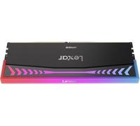 Lexar 2x16GB ARES DDR5 8000 Mémoire avec dissipateur thermique et éclairage RGB, Noir