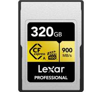 Lexar Carte professionnelle CFexpress Type A Série Gold 900 Mo/s 320 Go