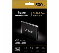 Lexar 500 Go SSD Portable SL100 USB 3.1 R 1050 Mo/s W 900 Mo/s