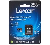 Lexar 633x 256 Go MicroSDXC UHS-I Classe 10