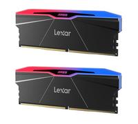 Lexar ARES Gen2 RGB DDR5 Kit RAM 32Go (2x16Go) 6000MHz CL26, mémoire Bureau UDIMM 288-Pin, d'ordinateur Jeu PC pour AMD Expo/DRAM optimisé par SK hynix/CL26-36-36-68/1.45V(LD5U16G60C26BR-RGD)
