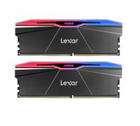 Lexar ARES Gen2 RGB DDR5 RAM Kit 32Go (2x16Go) 6000MHz CL28 | 288-Pin UDIMM, Mémoire de Bureau pour Intel XMP 3.0, DRAM optimisée par SK hynix, CL28-36-36-68/1.4V