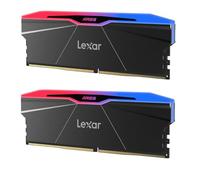 Lexar ARES Gen2 RGB DDR5 RAM Kit 32Go (2x16Go) 6400MHz CL32, 288-Pin UDIMM PC Mémoire RAM, Mémoire de Bureau, Mémoire Interne d'ordinateur Jeu PC pour Intel XMP 3.0/AMD EXPO/CL32-38-38-76/1,4V